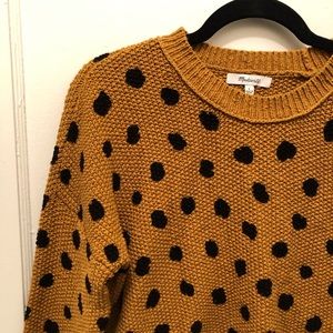 Madewell Painted Dot Sweater